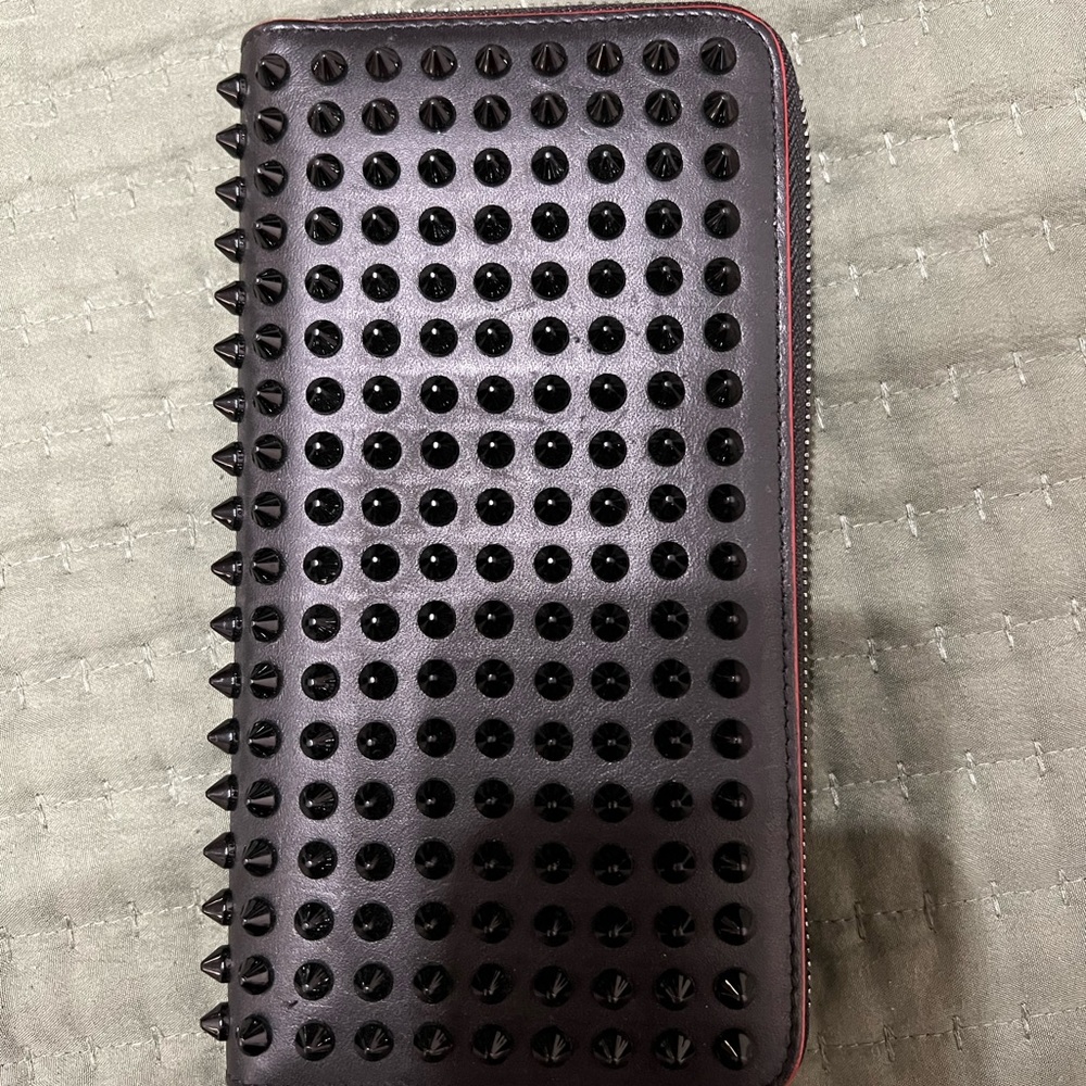 Christian louboutin black spikes Wallet - Picture 8 of 8
